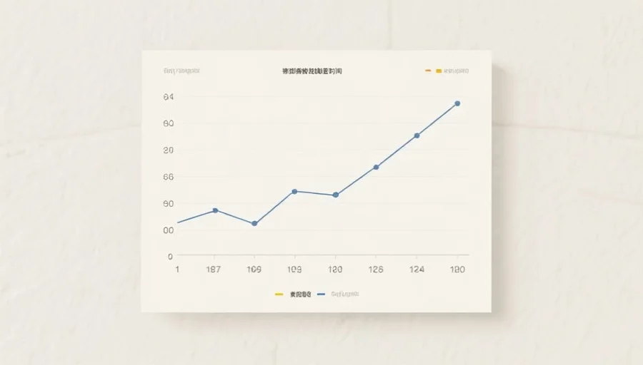 一张清晰的折线图，显示不同号码的出现频率随时间变化，背景为浅色板，突出数据变化趋势